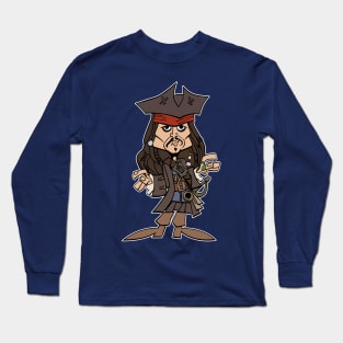 Jack Sparrow Long Sleeve T-Shirt